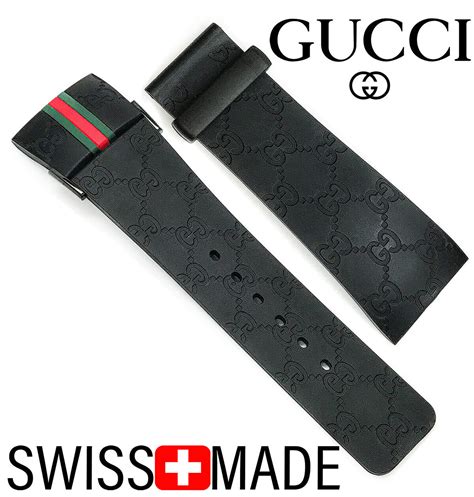 gucci watch with leather strap|replacement gucci watch strap.